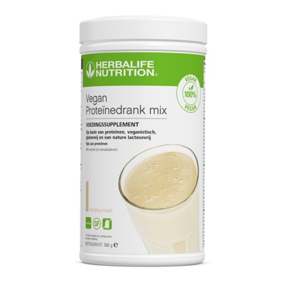 Vegan Proteïnedrank mix vanille